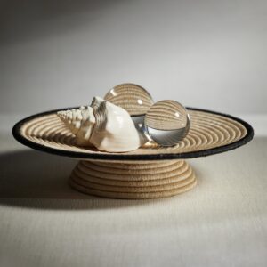 Abaca Footed Tray